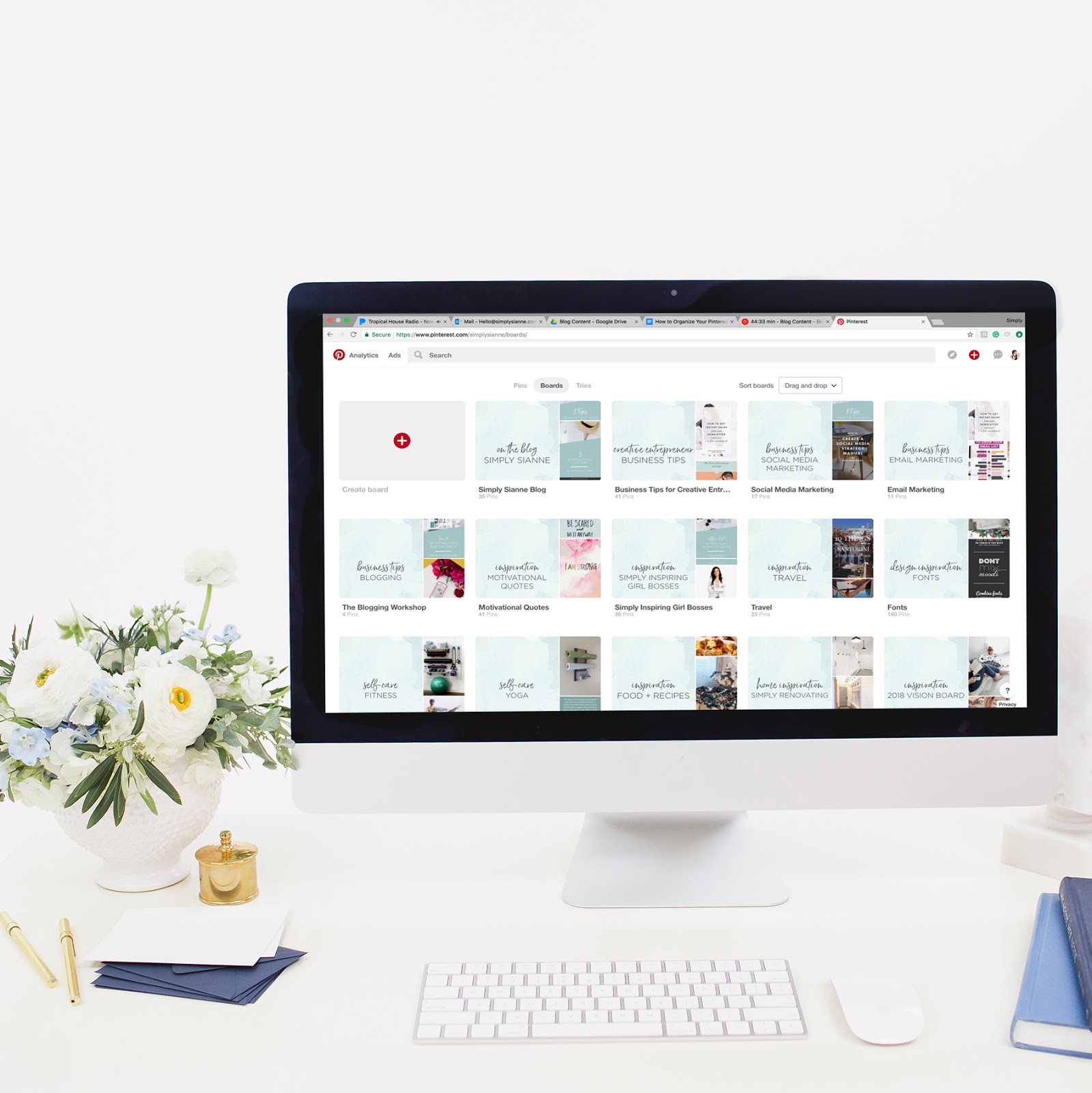 How To Organize Your Pinterest Account With Sections 