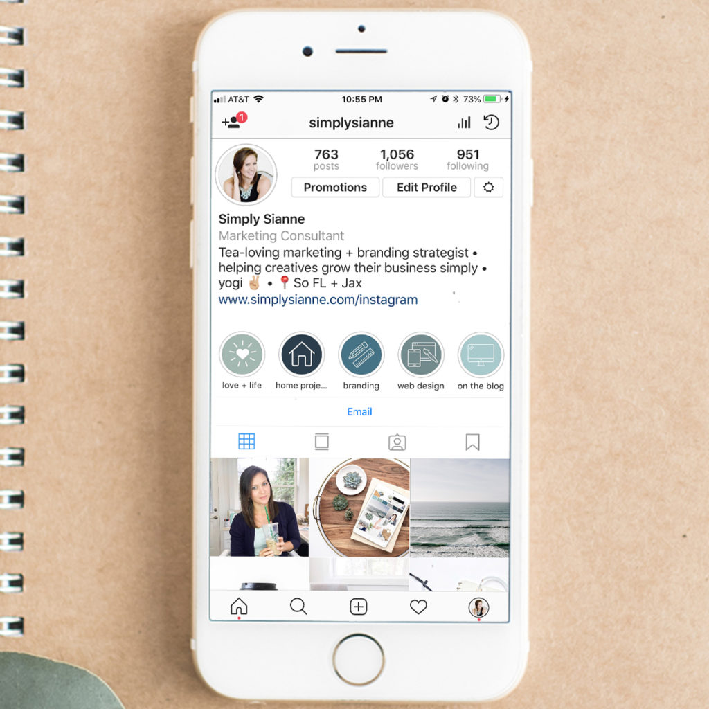 INSTAGRAM STORY HIGHLIGHT TEMPLATES - BUSINESS PACK | Simply Sianne