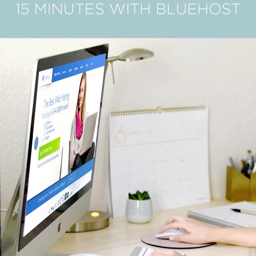 Learn how to setup a website using bluehost in 15 minutes