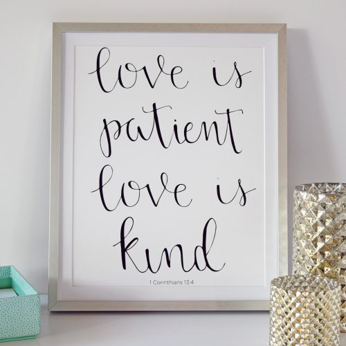 Love is Patient 1